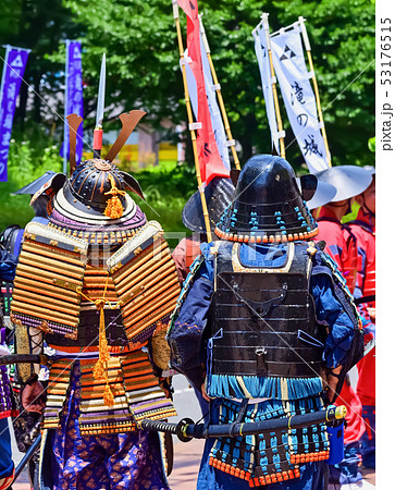 武者行列　samurai 53176515