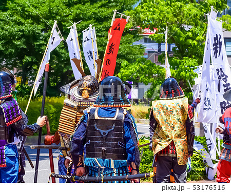 武者行列　samurai 53176516