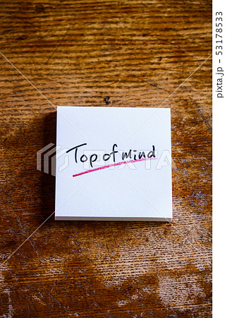 ふせん紙・Top of mind トップオブマインド 53178533