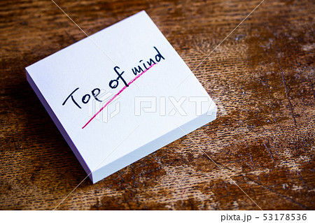 ふせん紙・Top of mind トップオブマインド 53178536
