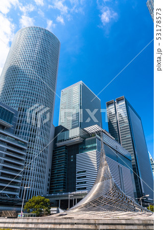 《愛知県》名古屋駅前・都市風景 53178573