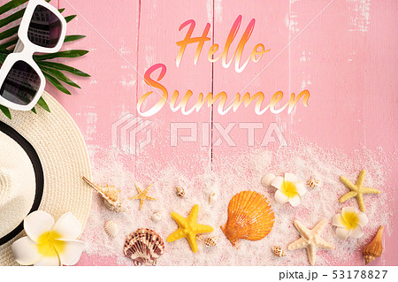 Beautiful summer holiday, Beach accessories Beautiful summer holiday, Beach accessories 53178827