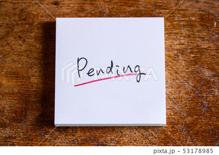ふせん紙・Pending ペンディング 53178985