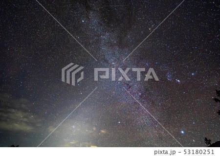 乗鞍高原　秋の天の川　黄道光　【長野県】 53180251