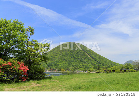 榛名山　榛名富士　榛名湖 53180519
