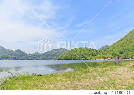 榛名山 榛名富士 榛名湖 榛名山 榛名富士 榛名湖 53180531