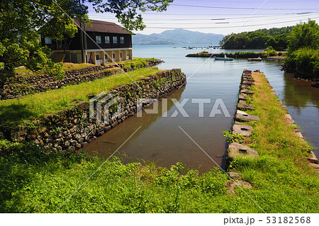 大村藩お船蔵跡(長崎県大村市:玖島城の船蔵) 大村藩お船蔵跡(長崎県大村市:玖島城の船蔵) 53182568