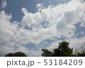 白い雲 53184209