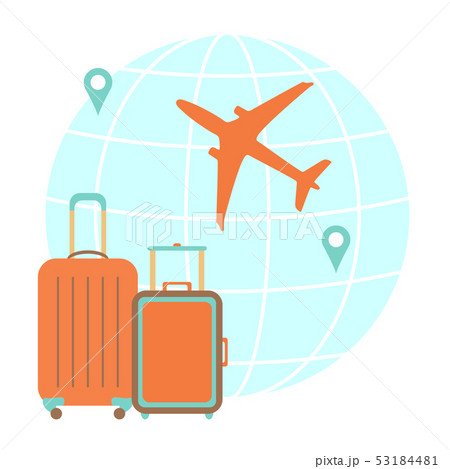 Vector illustration of traveling around the world Vector illustration of traveling around the world 53184481