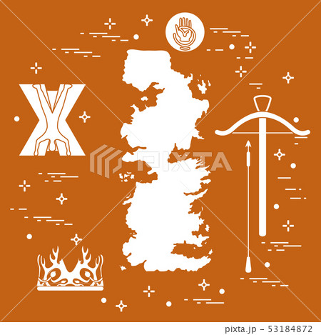 Symbols of the fantasy television series Symbols of the fantasy television series 53184872
