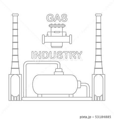 Gas processing plant Gas filter. Gas processing plant Gas filter. 53184885