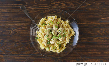 Paste, Pasta bowl, Fusilli , sauce, Italian 53185554