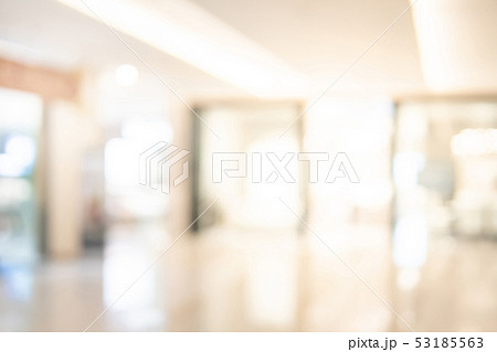 Abstract blur shopping mall background 53185563