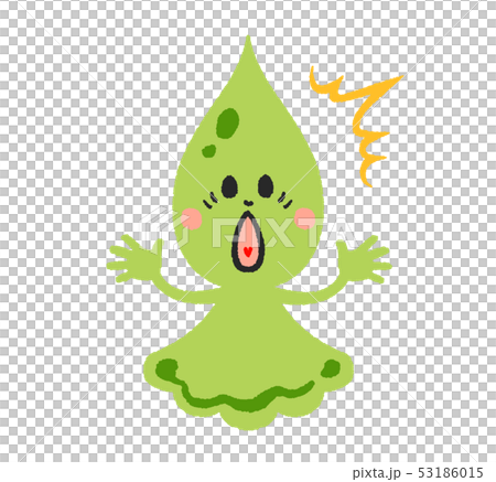 Shizuku character, front, green (big!) 53186015