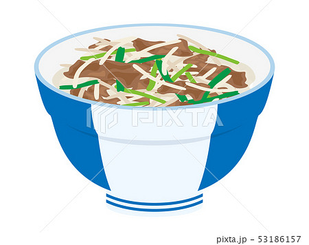 ニラレバ丼 53186157