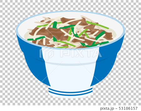 ニラレバ丼 53186157