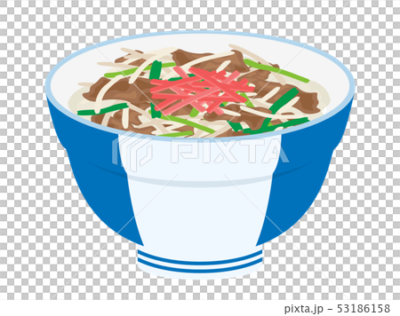 ニラレバ丼 53186158