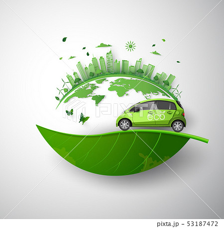 eco car concept 53187472