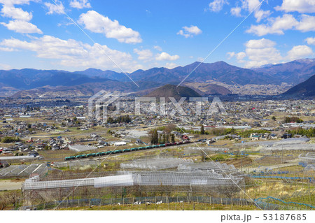 【山梨県】牛奥みはらしの丘からの眺望 53187685