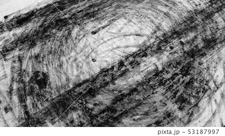 Aerial view background with tire marks on track. Aerial view background with tire marks on track. 53187997