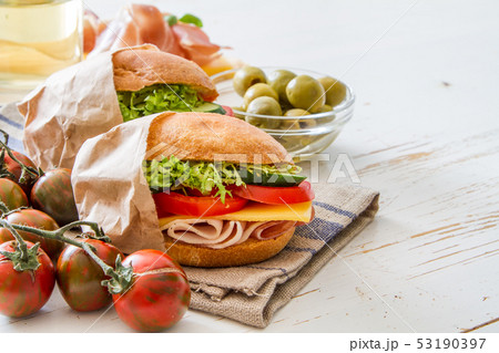 Sandwich ingredients Sandwich ingredients 53190397