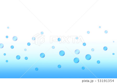 水しぶきまたは炭酸のイラストのイラスト素材