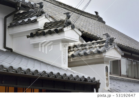 貞光二層うだつの町並み　徳島県　つるぎ町 53192647