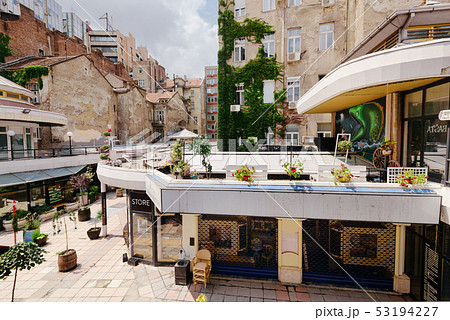 View of Belgrade Design District in Summer 53194227