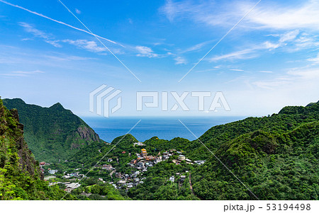 台湾・九份・金瓜石からの眺め 台湾・九份・金瓜石からの眺め 53194498