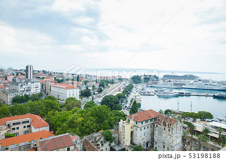 クロアチア　スプリトの街 53198188