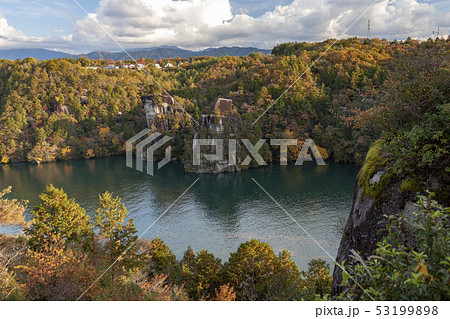 恵那峡　紅葉 53199898