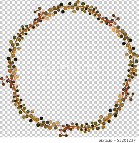草フレーム茶系3 53201237