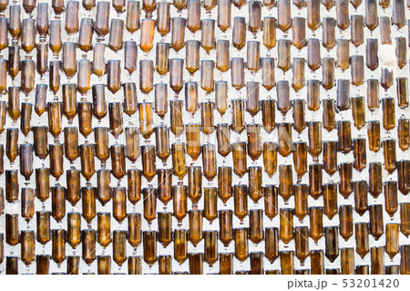 bottles of glass wall background bottles of glass wall background 53201420