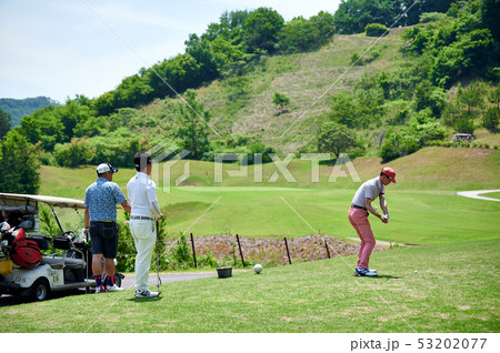 ゴルフ 3人 ゴルフ 3人 53202077