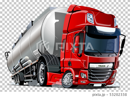 clipart oil truck driver