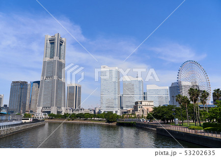 横浜 みなとみらいの風景 横浜 みなとみらいの風景 53202635