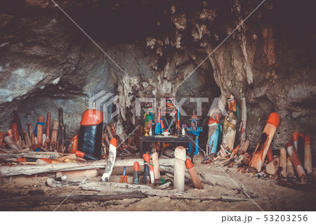 Phra Nang Cave temple, Krabi, Thailand 53203256