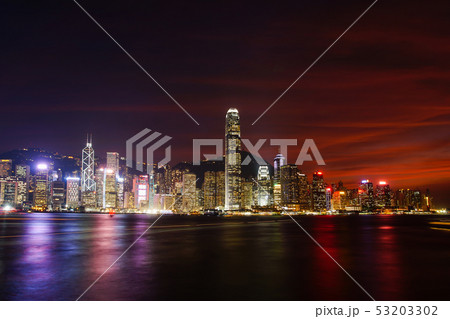 Hong Kong Skyline Kowloon from Fei Ngo Shan hill 53203302
