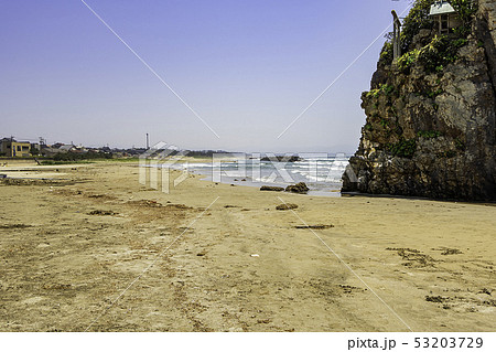 島根県出雲 稲佐の浜 弁天島 国譲り神話 島根県出雲 稲佐の浜 弁天島 国譲り神話 53203729