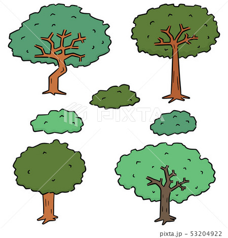 vector set of trees vector set of trees 53204922