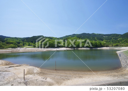 牛頸ダムの大野貯水池(福岡県大野城市) 牛頸ダムの大野貯水池(福岡県大野城市) 53207080