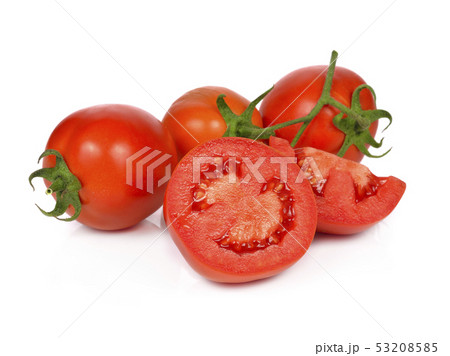 tomato isolated on white background 53208585