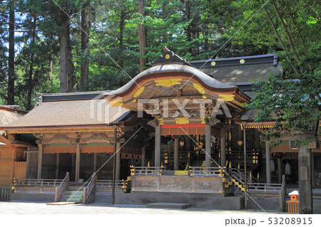 諏訪大社上社本宮　幣拝殿 53208915