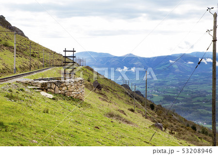 リューヌ山の登山鉄道からの風景 リューヌ山の登山鉄道からの風景 53208946