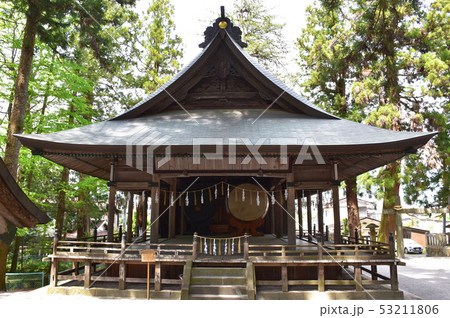 諏訪大社　上社本宮　神楽殿 53211806