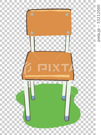 椅子 教室の椅子 イラストのイラスト素材