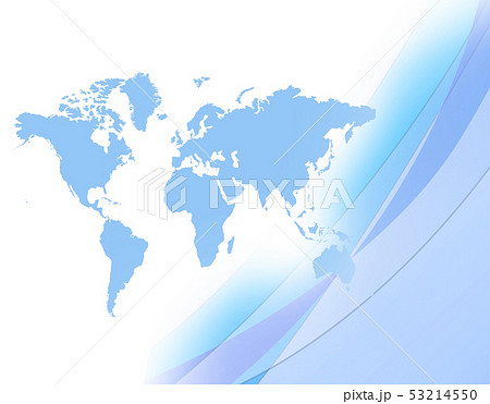 ビジネスイメージ　世界地図　日本地図　日本経済　成長　貿易　世界販売 53214550