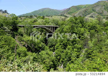 鳴子峡と大深沢橋 53214894