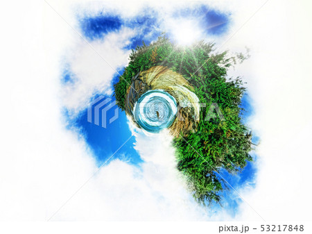 抽象的な惑星 53217848