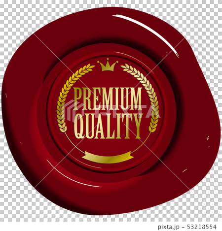 Vector illustration design ai eps sealing wax seal stamp premium quality 53218554